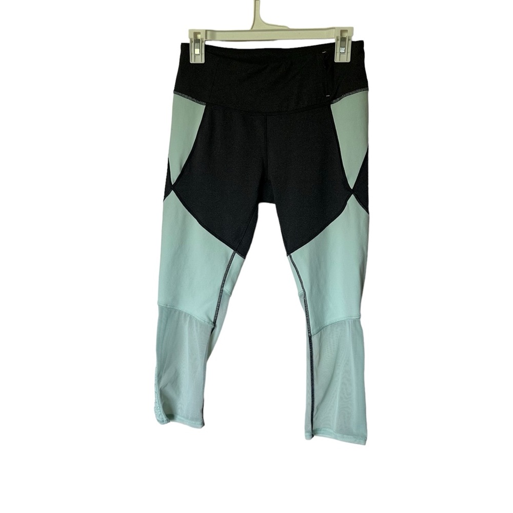 Calia By Carrie Underwood Teal Grey Colorblock Athletic Workout Leggings small